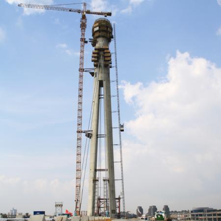 Bridge over the River Sava (Ada Ciganlija Bridge)