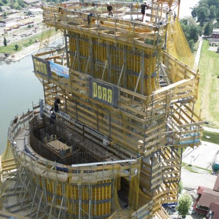 Bridge over the River Sava (Ada Ciganlija Bridge)