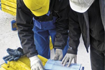 Der Rücklieferzustand der Mietschalung wird noch auf der Baustelle verbindlich protokolliert.