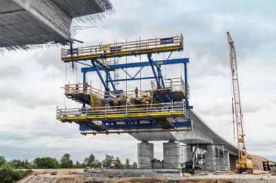 rent formwork canteliver bridge construction