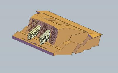 Ankerblock Rendering