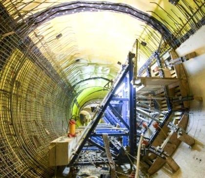 M4 metró - keresztalagút