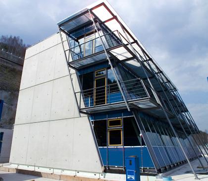 New Leibis administration/control building, Germany