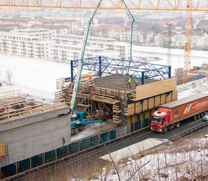 Amras motorway enclosure