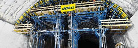 Formwork solutions for tunnel construction