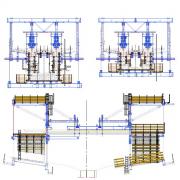 56 secciones de hormigonado tiene la construcción principal de la conexión entre las estaciones de tren Basel SBB-Badischer Bahnhof. Las secciones se encofran en ciclos de una semana. (Foto: Doka)