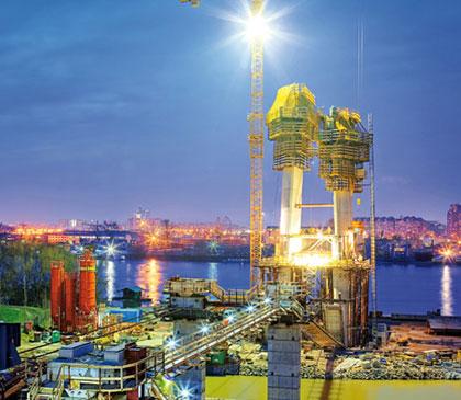 Bridge across Sava River