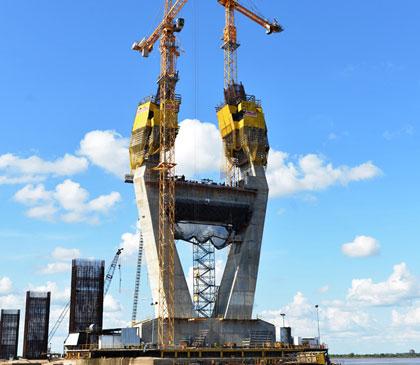 Bridge No. 3 across Orinoco River