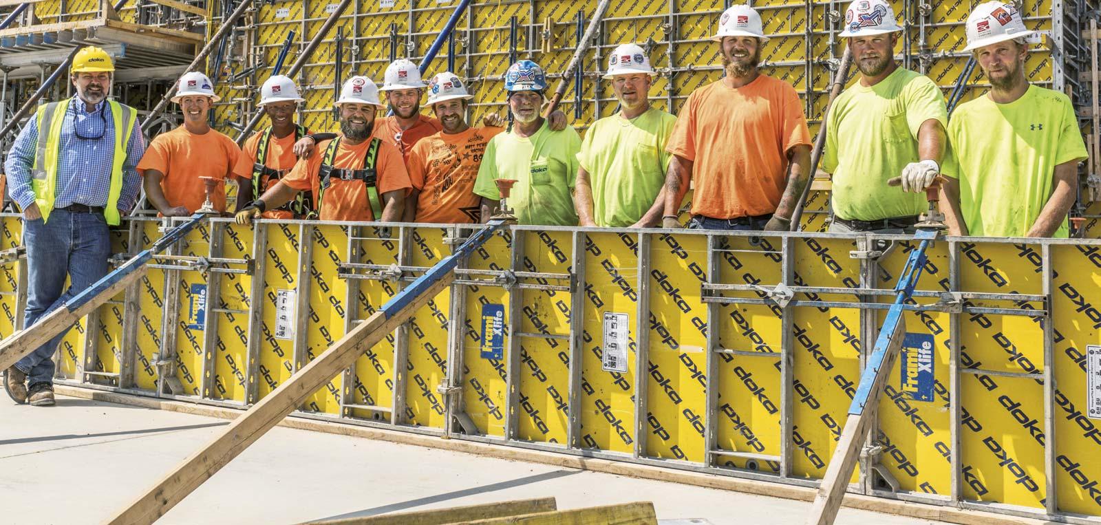 framed formwork from Doka USA